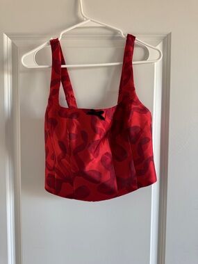 Show me your mumu red bow top